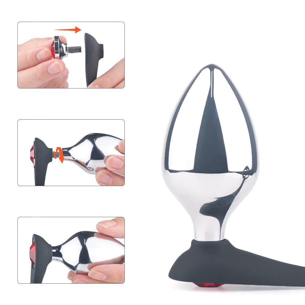 Plug Anale e Anello Fallico Pleasure Bully