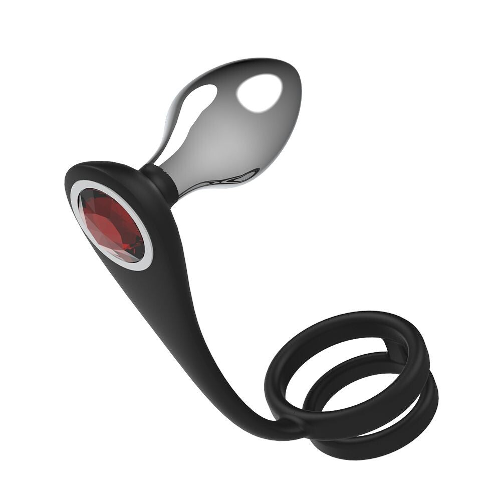 Plug Anale e Anello Fallico Pleasure Bully