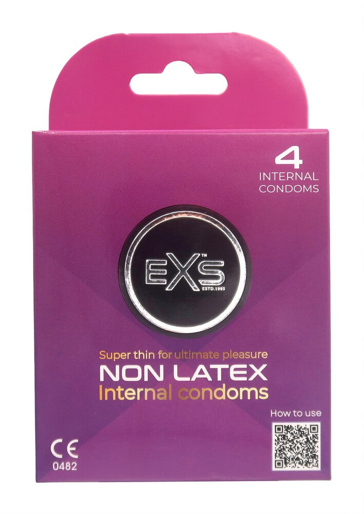 Preservativi Femminili EXS Loop Lace 4 pz