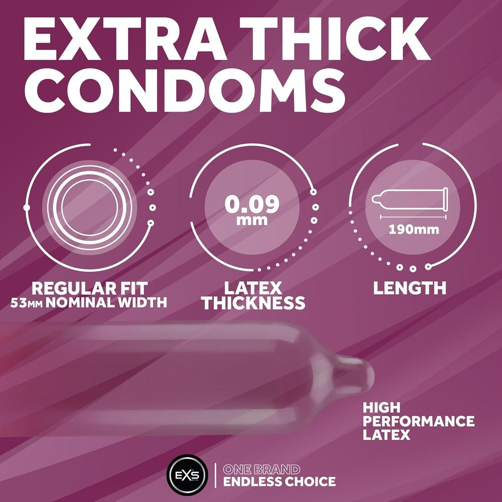 Preservativi Resistenti EXS Extra Thick